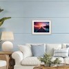 Stupell Industries Island Sunset Over Docks Framed Print Under Glass, Brown, 20" x 14" - 3 of 4