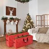 Hastings Home Set of 2 Christmas Tree Storage Bags for up to 16-ft Artificial Trees - Protects Holiday Decorations from Damage - image 2 of 4