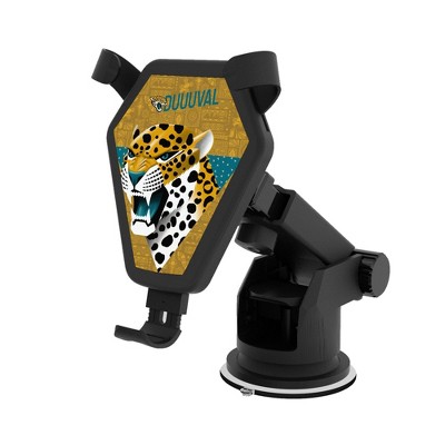 Keyscaper Jacksonville Jaguars 2024 Edition 10-Watt Wireless Car Charger