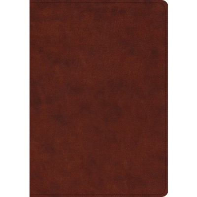 ESV Study Bible (Trutone, Chestnut) - (Leather Bound)
