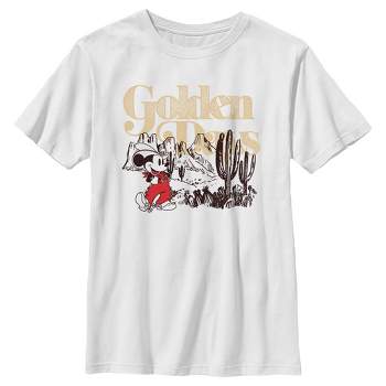 Boy's Mickey & Friends Golden Days Cowboy Mouse T-Shirt