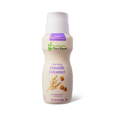 Plant Based Sweet and Creamy Non-Dairy Oatmilk Creamer - 1pt - Good &#38; Gather&#8482;