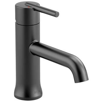 Delta Faucets Trinsic Single Handle Bathroom Faucet with Pop-Up Drain