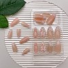 LOVELAY CREATIONS Medium Almond 3D Flower Press-On Nails - 3 of 3