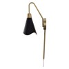 Nuvo Lighting Tango 1 - Light Sconce in  Matte Black/Burnished Brass - 3 of 4