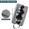 PAVILIA Toiletry Bag for Men, Travel Pouch Essentials Shaving Dopp Kit, Water Resistant Organizer Case Accessories - 4 of 4