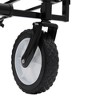 NAYSAYE Wagons Collapsible Utility Cart with Strapping System for All Terrain Use, Black, 35.04"*21.65"*38.98" - 4 of 4