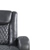 Acme Furniture Alair Leather Aire Power Reclining Sofa Dark Gray - 4 of 4