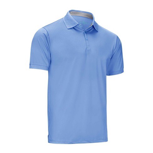 Mio Marino - Designer Golf Polo Shirt - Sky Blue, Size: Medium : Target