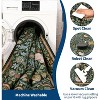 Floral Area Rug – Washable, Non-Slip, Soft, Low Pile for Living Room, Dining Room, Bedroom, Office - 4 of 4
