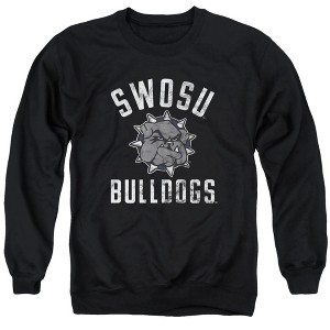 Southwestern Oklahoma State University Official Swosu Bulldogs Logo Adult Crewneck Sweatshirt - 1 of 4