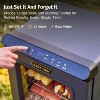 East Oak Ridgewood 30" Electric Smoker with Leg Kit and Glass Door - 4 of 4