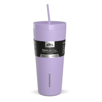 Hydrapeak 14oz Stainelss Steel Coffee Mug With Handle And Lid Digital  Lavender : Target