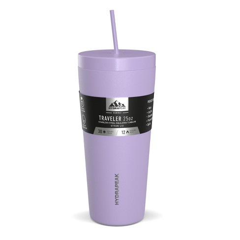 Hydrapeak Roadster 40oz Tumbler With Handle And Straw Lid Lavender : Target