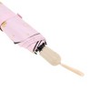 Unique Bargains Umbrella Manual Eight-Bone Double-Bone Heart Hot Stamping-Lilac-Sunscreen Impact Cloth 37.40"x26.77" 1 Pcs - 4 of 4