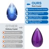 Unique Bargains Crystal Pendants Teardrop Beads for DIY Lamp Arts Crafts Decoration 6 Pcs - 3 of 4