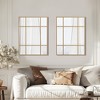Lirago Wrought Iron Rectangular Gold Panel Wall Mirror 0.78" D x 30" W x 39" H - 4 of 4