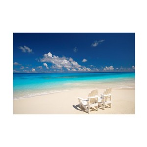 Trademark Fine Art -Robert Harding Picture Library 'Beach Couple' Canvas Art - 1 of 4