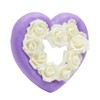 Juvale 4 Pack White Foam Heart Wreath Forms for Crafts, DIY Hearts for Wedding, Valentine's Decorations, 10 Inches - 4 of 4