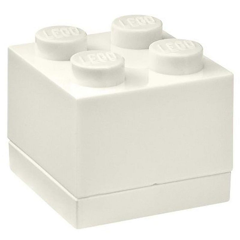 Room Copenhagen LEGO Mini Box 4, White, 1 of 2