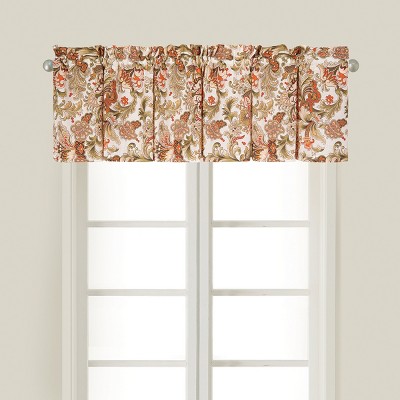 C&F Home Jocelyn Cotton Green Valance Window Treatment