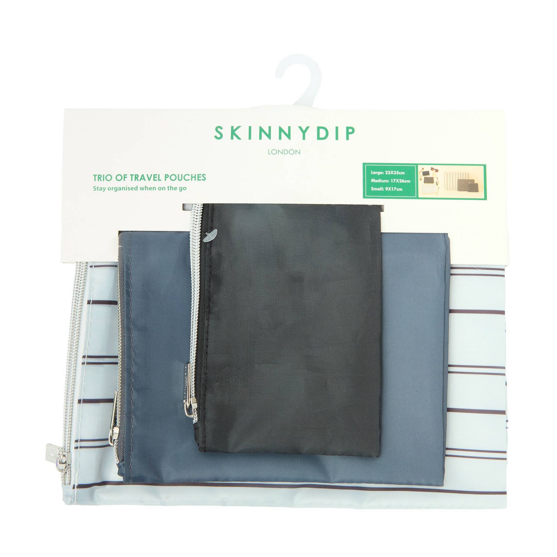 Skinnydip Lightweight Toiletry Bag Set