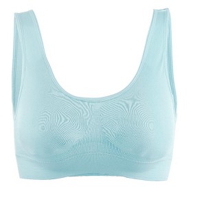 Allegra K Women's Removeable Pads Wirefree Sleep Vest Tops Bralettes - 1 of 4