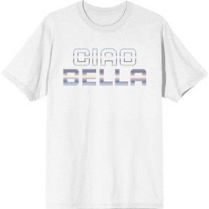 Ciao Bella Adult Crew Neck Short Sleeve Tee - 1 of 2