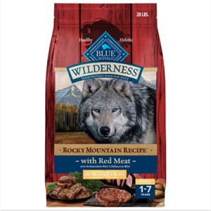 Blue Buffalo Beef Flavored Healthy Weight Adult Dry Dog Food - 28lbs - 1 of 4