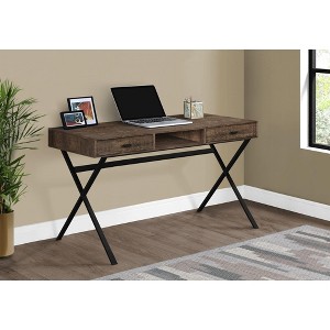 Sapphtopaz Modern Home Office Desks Computer Desk with Storage Drawers Writing Desk Gaming Desk Office Desk Vanity Table for Home Office - 1 of 4