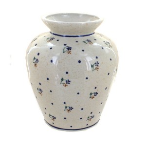 Blue Rose Polish Pottery 790 Zaklady Medium Vase - 1 of 1