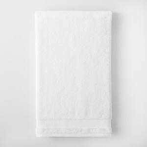 Solid Bath Sheet White - Made By Design