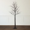 Northlight 6' LED Lighted Brown Christmas Twig Tree - Warm White Lights - 2 of 4