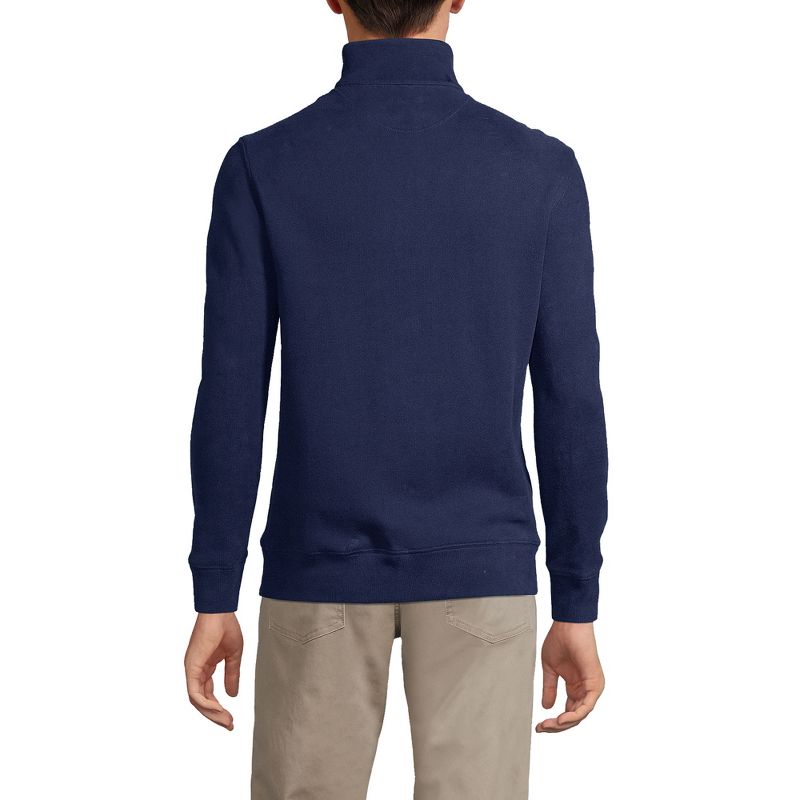 Lands' End Men's Bedford Rib Quarter Zip Sweater, 2 of 6