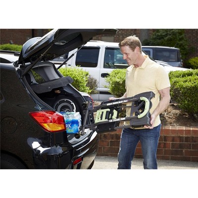 Cosco Shifter Multi-Position Folding Hand Truck and Cart with Green Accents