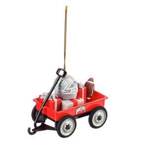 Evergreen Ohio State University Team Wagon Ornament - 1 of 1