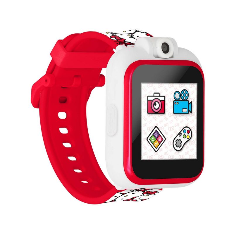 PlayZoom 2 Hello Kitty Kids&#39; Smartwatch - Red Rainbow Print, 1 of 6