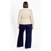 CITY CHIC | Women's Plus Size  Mysteria Jacket - latte - 18W - 2 of 4