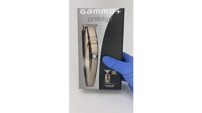 GAMMA+ Protege Professional Supercharged Motor Cordless Hair Trimmer, 2 of 9, play video