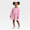 Toddler Girls' French Terry Dress - Cat & Jack™ - 3 of 3