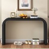 52" Wood Console Table with Curved Edge, Elegant Entryway Sofa Table, Perfect for Living Rooms - Christopher Knight Home - 2 of 4