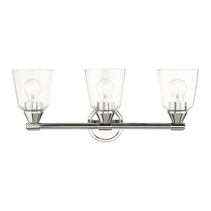 Livex Lighting Catania 3 - Light Vanity in  Polished Chrome - 1 of 4