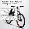 27 Inch Wheel Mountain Bike, 21-Speed Disc Brake Trigger Transmission, Aluminum Frame Unisex Mountain Bike - 4 of 4