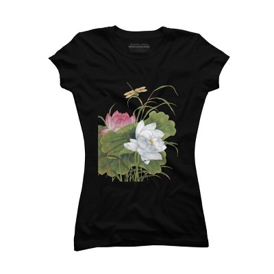 Junior's Design By Humans Summer is In The Air By WhitePearl T-Shirt