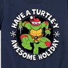 Boys' - Teenage Mutant Ninja Turtles - Have A Turtley Awesome Holiday Short Sleeve Graphic T-Shirt - 2 of 4