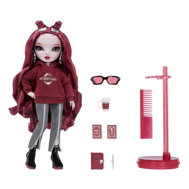 Rainbow High Shadow High Scarlett - Red Fashion Doll Outfit &#38; 10+ Colorful Play Accessories, 3 of 11