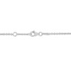 EVERLY JEWELRY | Sterling Silver Heart & Key Charm  Bracelet, 7-inch - 4 of 4