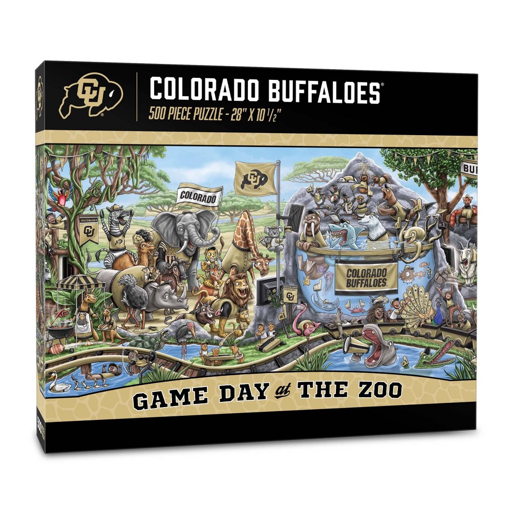 Photos - Jigsaw Puzzle / Mosaic NCAA Colorado Buffaloes Game Day at the Zoo 500pc Jigsaw Puzzle