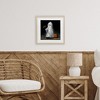 Stupell Industries Vintage Halloween Ghost & Pumpkin Framed Print Under Glass, Brown, 13" x 13" - 3 of 4