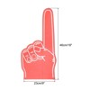 Unique Bargains EVA Cheerleading Sports Events Party DIY Blank Giant Foam Glove - 2 of 4